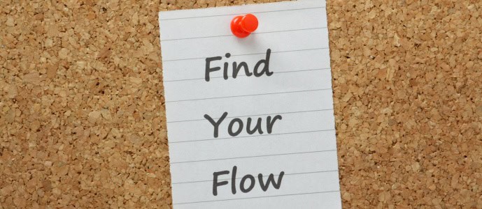 find your flow sign in Thai Massage