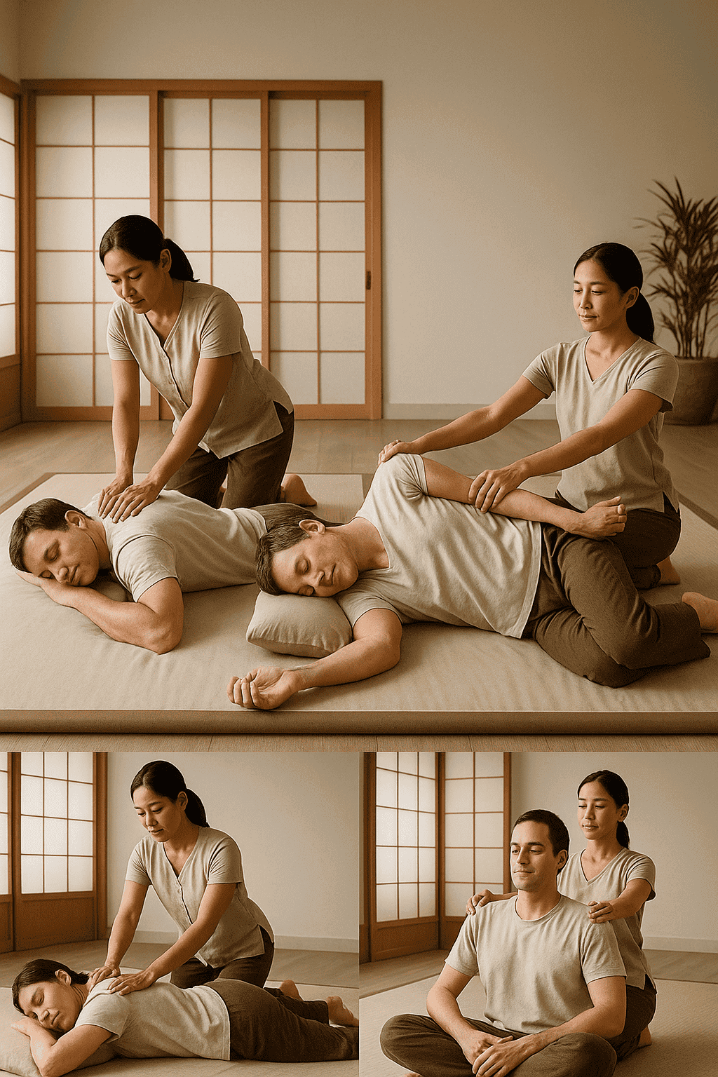 Thai massage therapy in Glasgow for relaxation and stress relief.