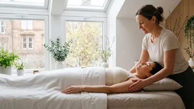 Relaxing Thai massage session in Glasgow for spring wellness and body reset.